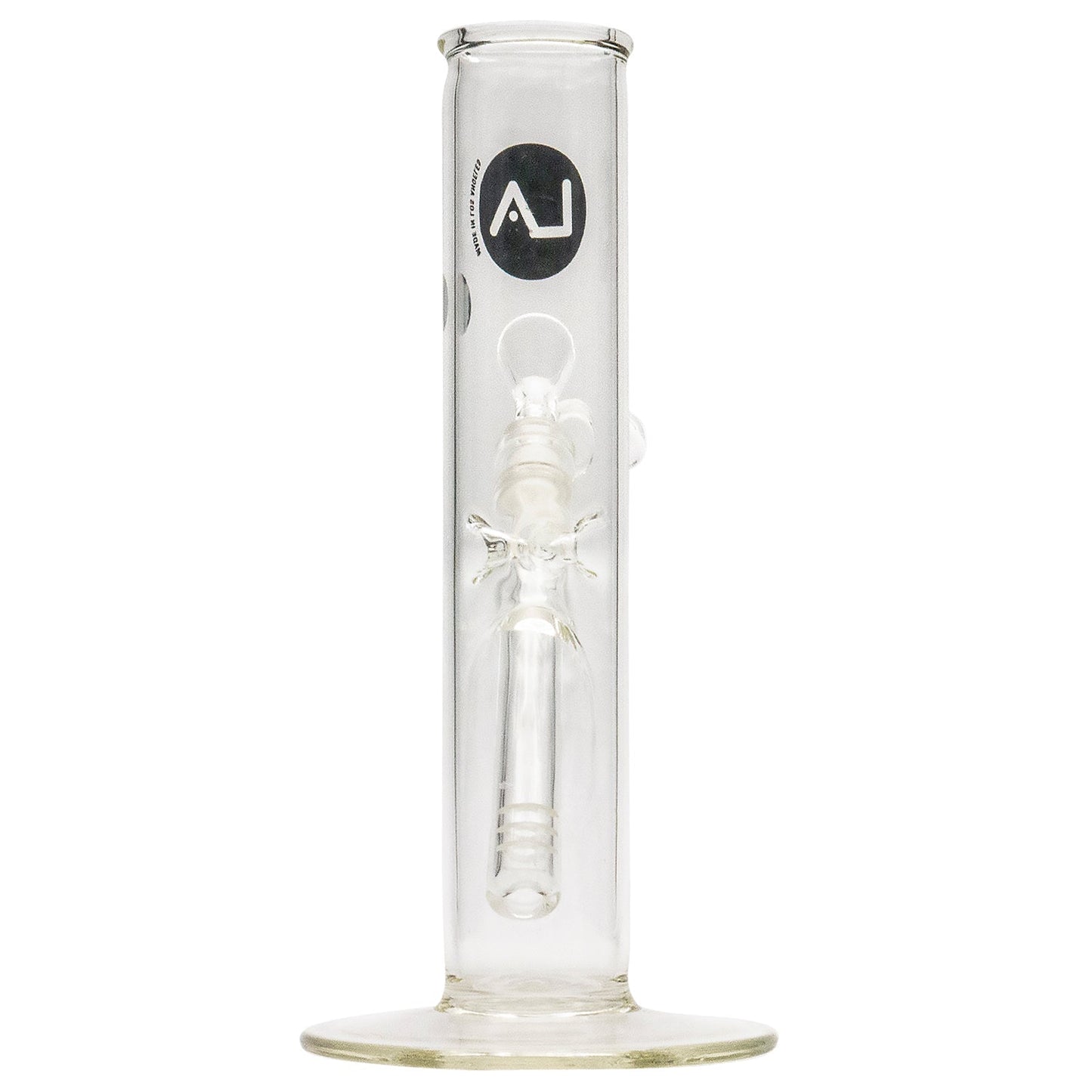 LA Pipes "No BS" 8 Inch Straight Bong