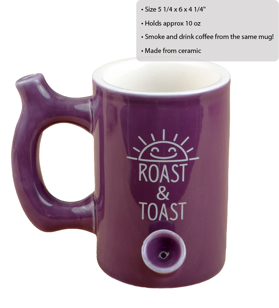 Plum Color Glossy Premium Roast & Toast Mug