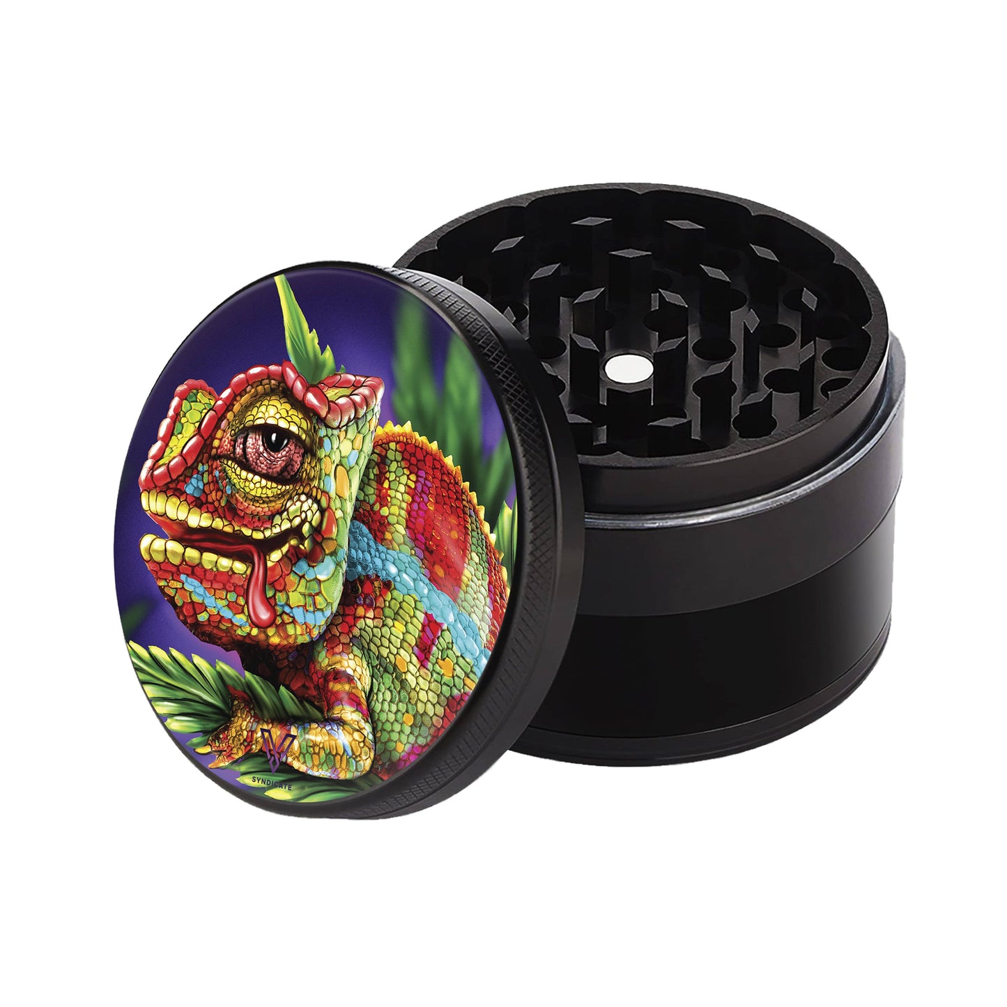 Cloud 9 Chameleon 4-Piece CleanCut Grinder (Nonstick)