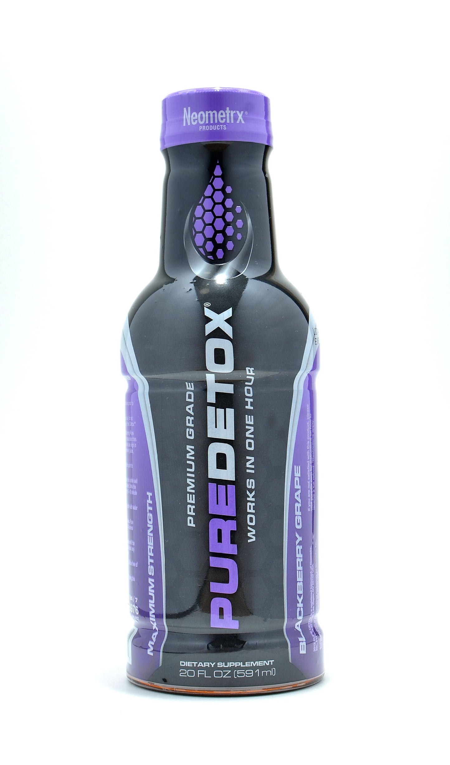 Pure Detox Maximum Strength 20oz - Blackberry Grape