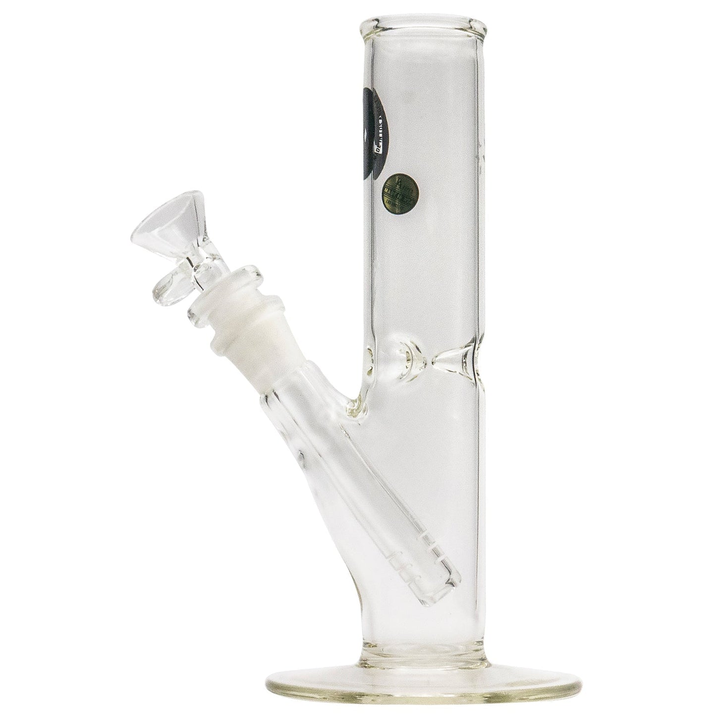 LA Pipes "No BS" 8 Inch Straight Bong