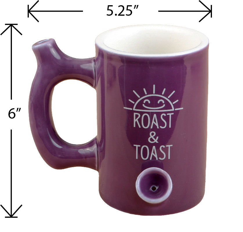 Plum Color Glossy Premium Roast & Toast Mug