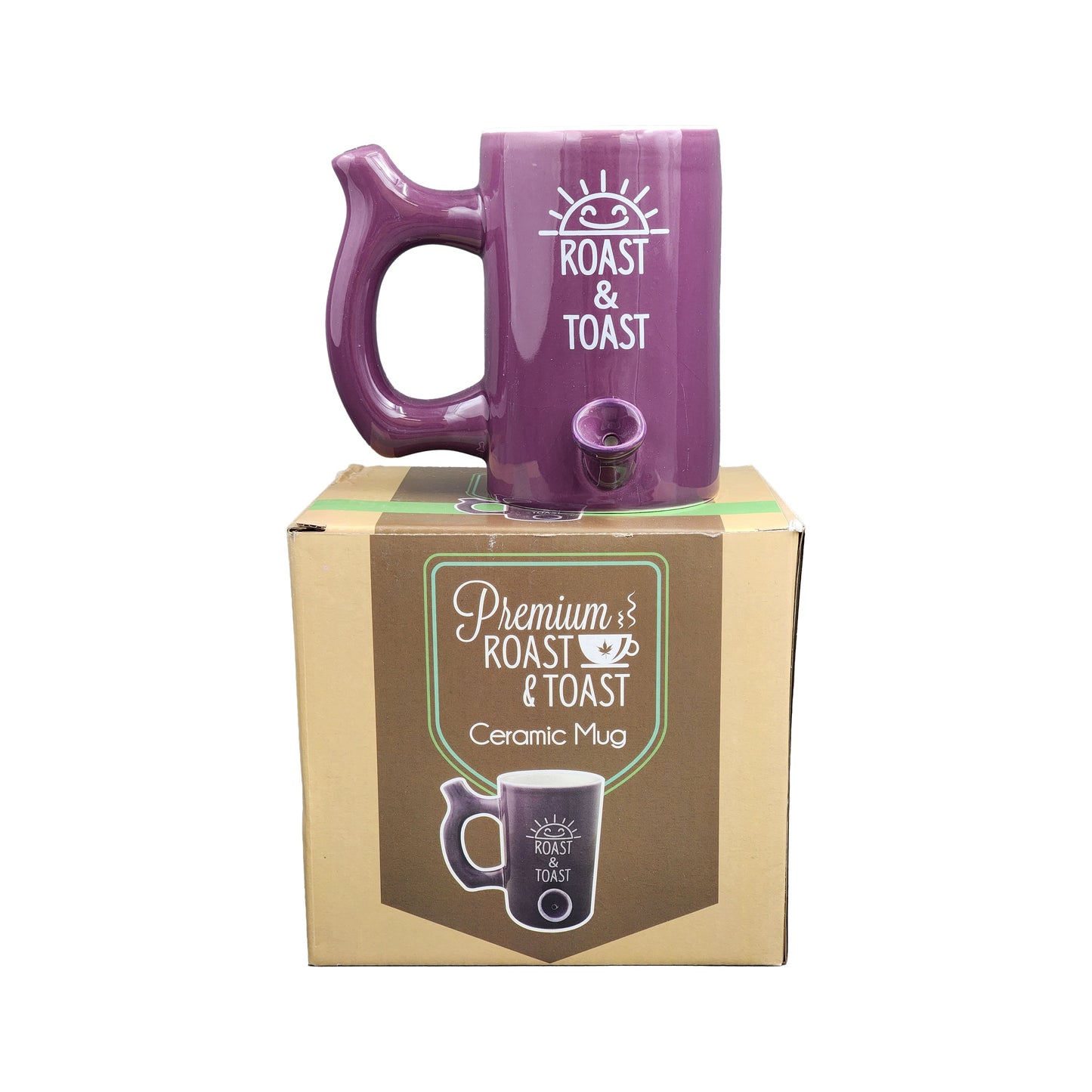 Plum Color Glossy Premium Roast & Toast Mug