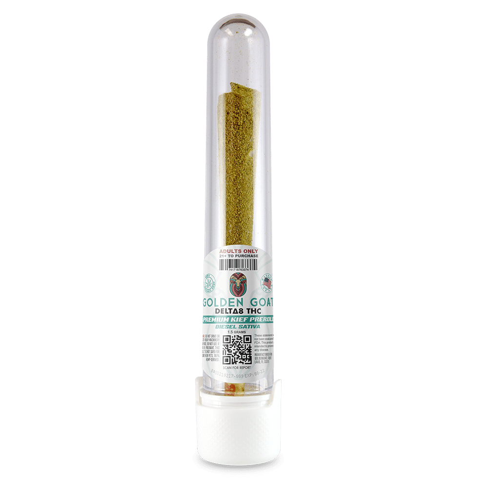 Delta-8 Kief Doobie – 75mg – 1g – Sativa