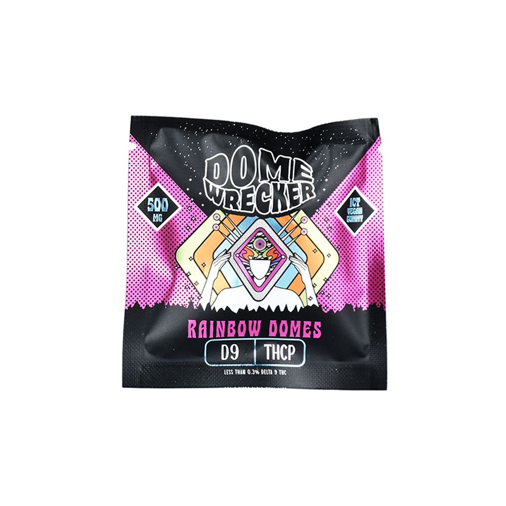 HiXotic Dome Wrecker D9+THCA+THCP Vegan Gummy | 500mg | 20pk