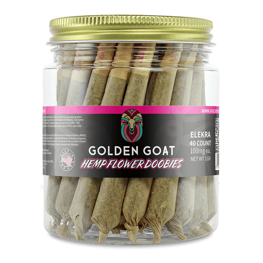 CBD Hemp Flower Jar Doobies – Elektra, 40ct