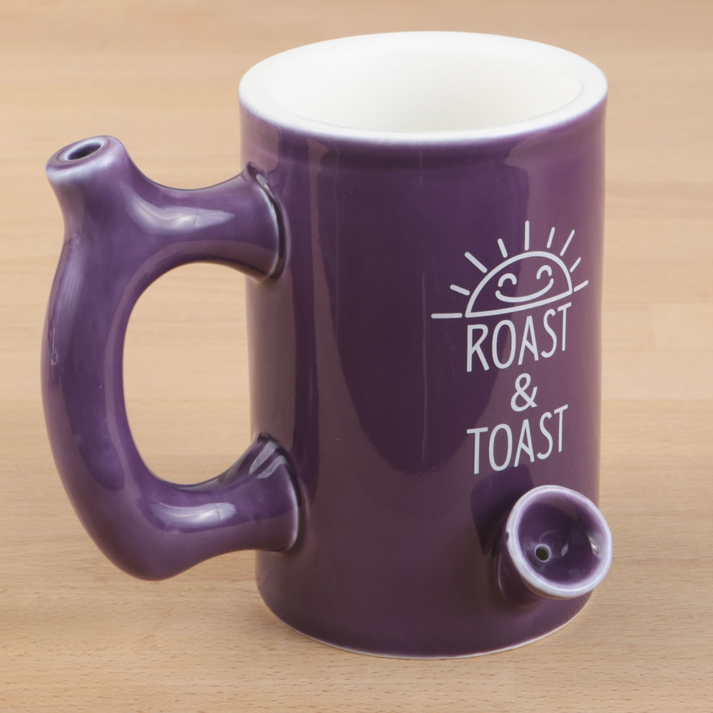 Plum Color Glossy Premium Roast & Toast Mug