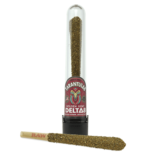 Delta-8 Tarantula Premium Kief Doobie – 100mg – 2g – Sativa