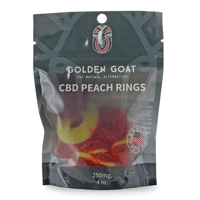 Potent CBD Infused 250MG Gummy Packs Bundles from Golden Goat