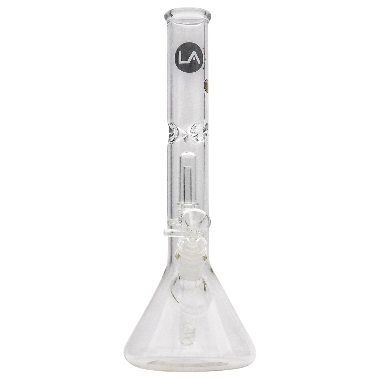 LA Pipes Single or Double Showerhead Perc Beaker Bong