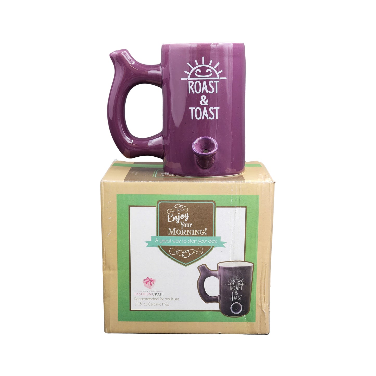 Plum Color Glossy Premium Roast & Toast Mug