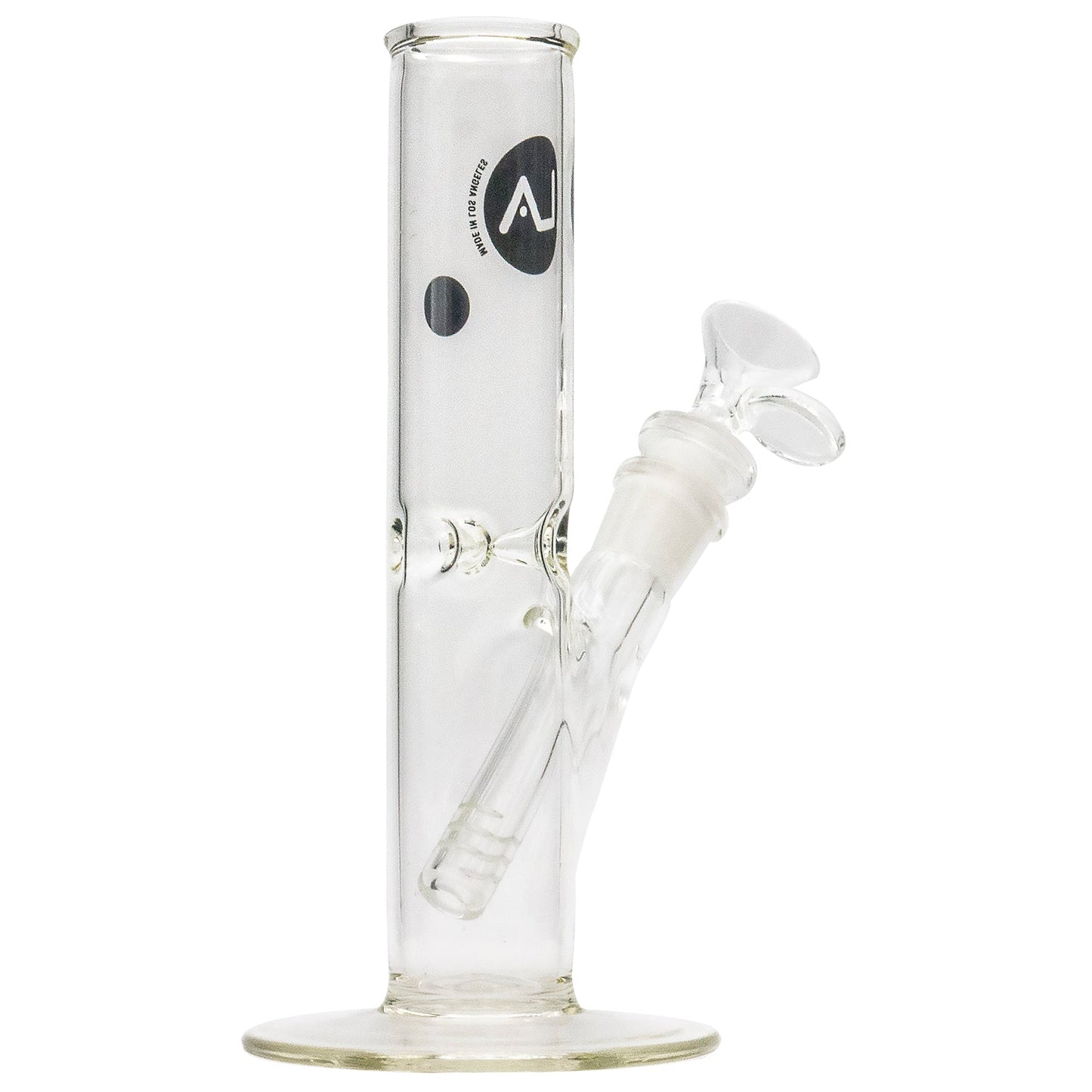 LA Pipes "No BS" 8 Inch Straight Bong