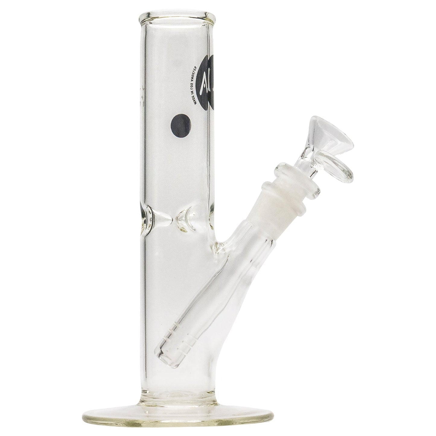 LA Pipes "No BS" 8 Inch Straight Bong