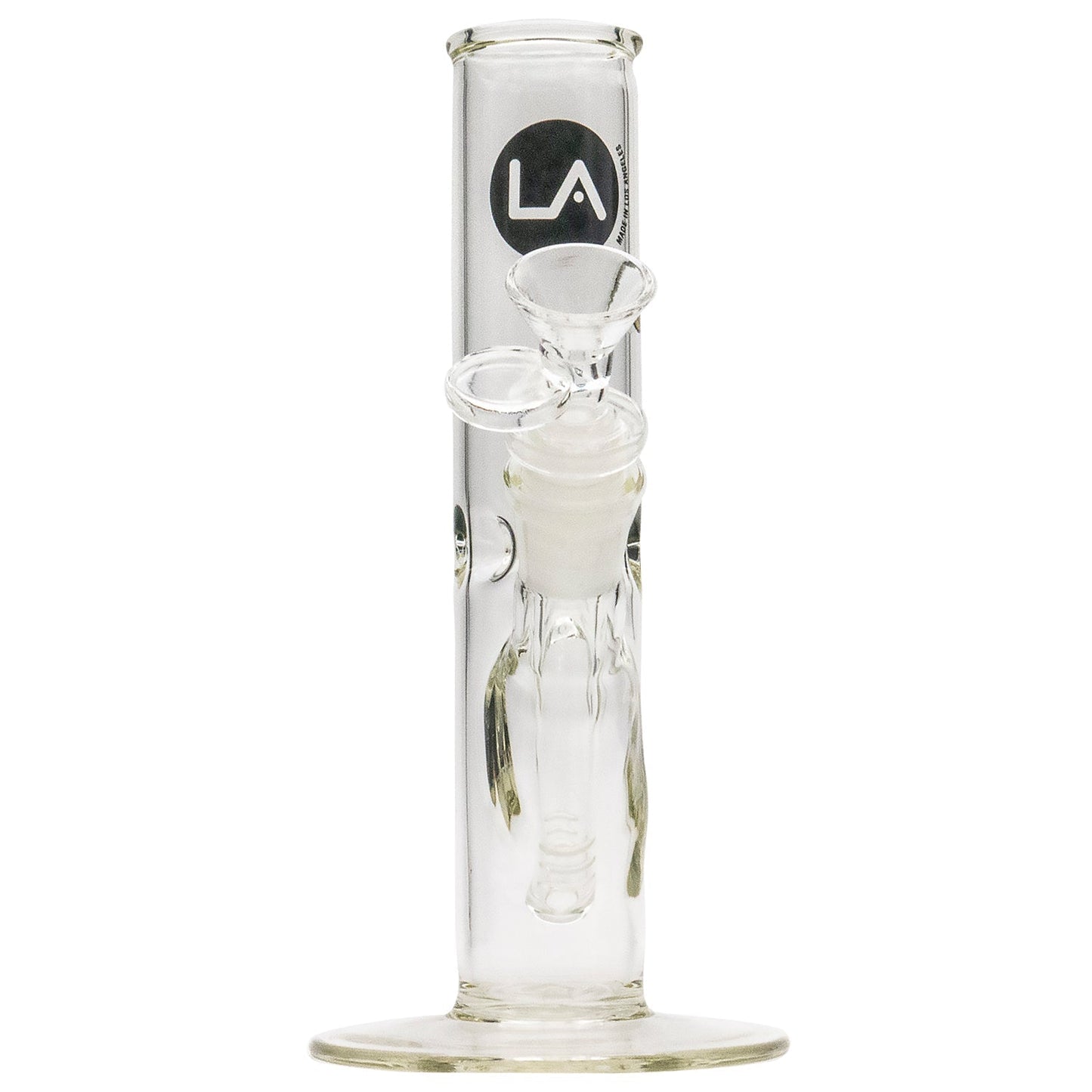 LA Pipes "No BS" 8 Inch Straight Bong