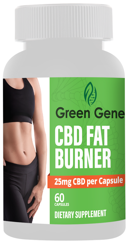 CBD Fat Burner BHB Dietary Supplement Capsules 1500MG